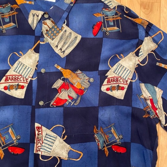 Pierre Cardin Designer excellent BBQ and / or Picnic Shirt - XXL - Picture 4 of 6